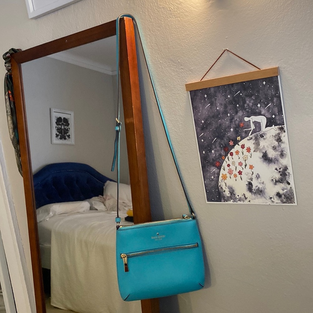 Kate Spade Blue Crossbody Purse